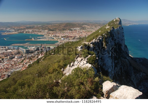 View Rock Gibraltar Stock Photo Edit Now