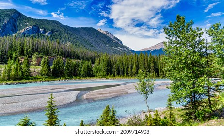 View from the Rocky Mountaineer train traveling through the Rocky Mountains - Shutterstock ID 2009714903