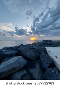 A view from the rocky side
