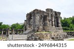 View of the ruins of Martand Sun Temple, Anantnag, Jammu and Kashmir, India.