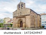 View at the Sabugo Church in Aviles, Spain