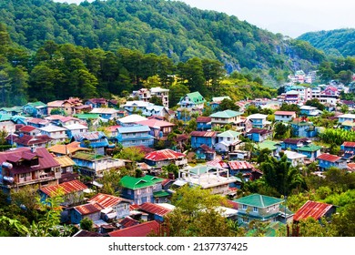 View Of Sagada Village From Luzon Island, Philippines