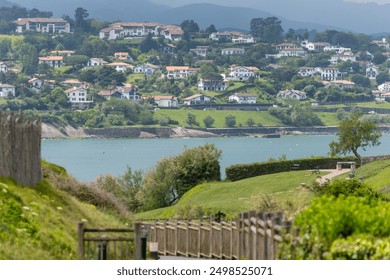 Vista del puerto pesquero