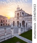 View of san benedetto po, Mantua, Lombardy, Italy