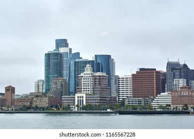 View Of San Francisco Skyline From Alameda Ferry