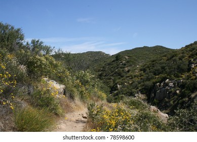 View From The San Juan Loop Trail, Santa Ana Mountains, CA