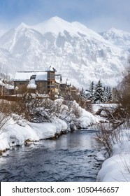 View From The San Miguel River Trail In Telluride, Colorado