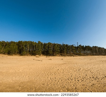 Similar – Beach at the Polish Baltic Sea coast