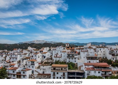 View Of Sayalonga Town, Spain