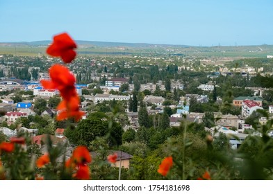 View Of The Sea Bay And Kerch Strait, Kerch, Crimea