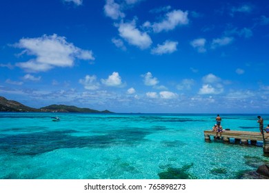 View Of The Sea In Crab Cay (Cayo Cangrejo), Providence Island (Isla De Providencia), Colombia