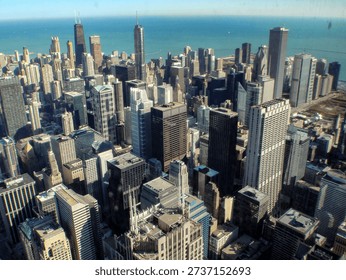 View from the Sears Tower in Chicago