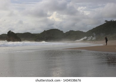 View of Seashore and Cloud