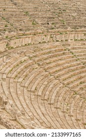 View Of The Seats At Epidavros Theatre, Ancient Greece	