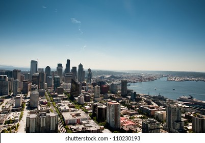 View Of Seattle From The Space Needle