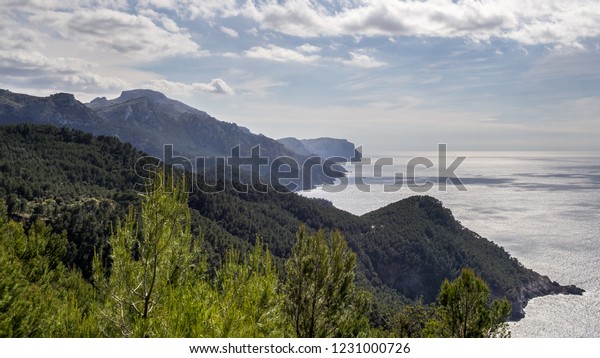 View Serra De Tramuntana Mountains Captured Stock Photo - 