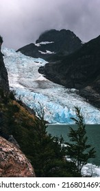 View Of The Serrano Glacier, Chilean Patagonia