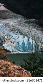 View Of The Serrano Glacier, Chilean Patagonia