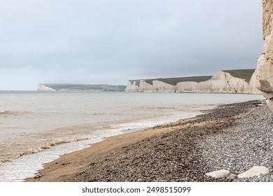 A view of the Seven SIsters cliffs on the Sussex coast - Powered by Shutterstock