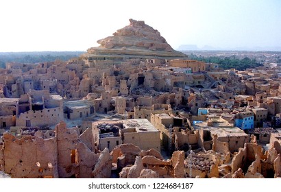 View Of The Shali Fortress In Siwa Oasis Is An Oasis In Egypt, Located Between The Qattara Depression And The Egyptian Sand Sea In The Libyan Desert.