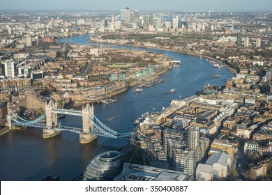 View From The Shard In London