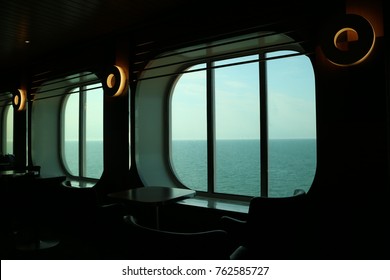 the view from the ship ferry
