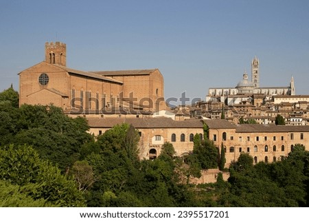 View of Siena from Fortezza Medicea