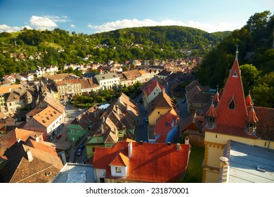 View Of Sighisoara, Romania