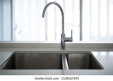 View Of A Sink And Tap