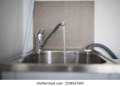 View Of A Sink And Tap