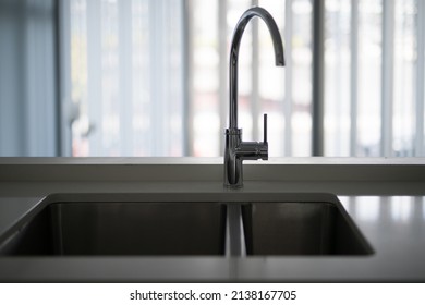 View Of A Sink And Tap