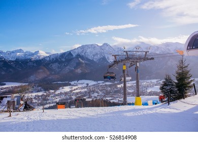 View Of Ski Resort, Zakopane,  Poland