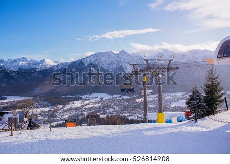 View Ski Resort Zakopane Poland Stock Photo Edit Now 526814908