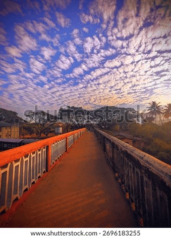 A view of the sky in Badulla area