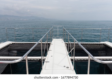 View From Small Catamaran Boat