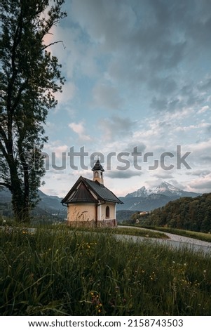 Similar – Foto Bild die kirche im dorf…