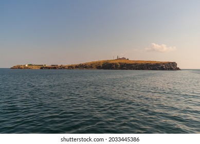 View Of Snake Island In The Black Sea From The West North Side 