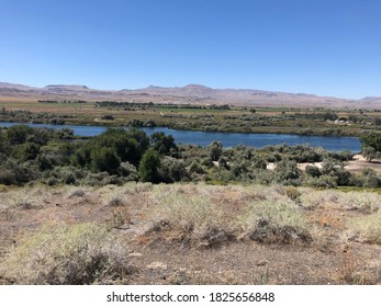 View Of The Snake River Valley Of Idaho