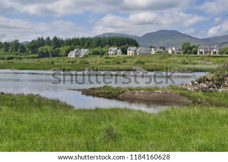 A View of Sneem River, Kerry, Ireland