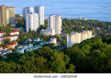 View Of Sochi And The Sea From Above