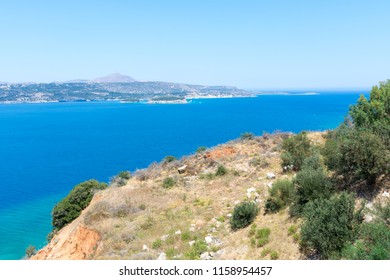 View Of Souda Bay In Crete