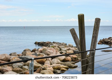 View Of The Sound Strait From Tuborg Havn (Port Of Tuborg), Hellerup District, Copenhagen, Denmark