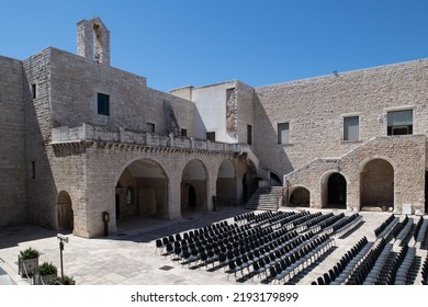 View Of South Italian Heritage Site. Cityscape Of A Unique Mediterranean Jewel.