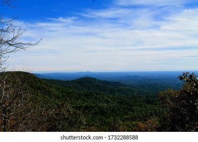 View From Springer Mountain In North Georgia