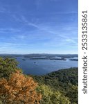 View of Squam Lake From Rattlesnake Mountain Trailhead 