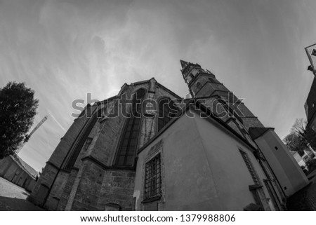 Image, Stock Photo Prague Spring IV