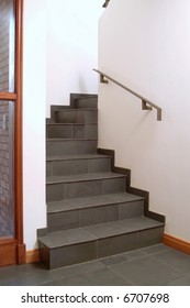 view of a staircase