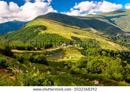 View at Stara planina mountain in Serbia