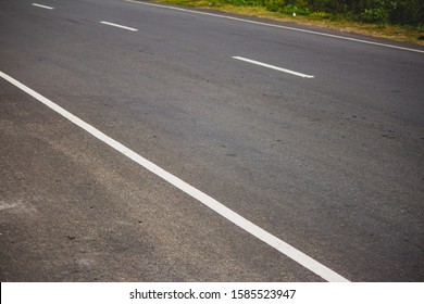 View Of State Highway Near Mettur, Salem, India