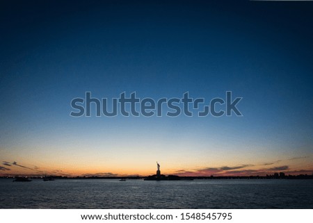 Similar – Sunset of Liberty